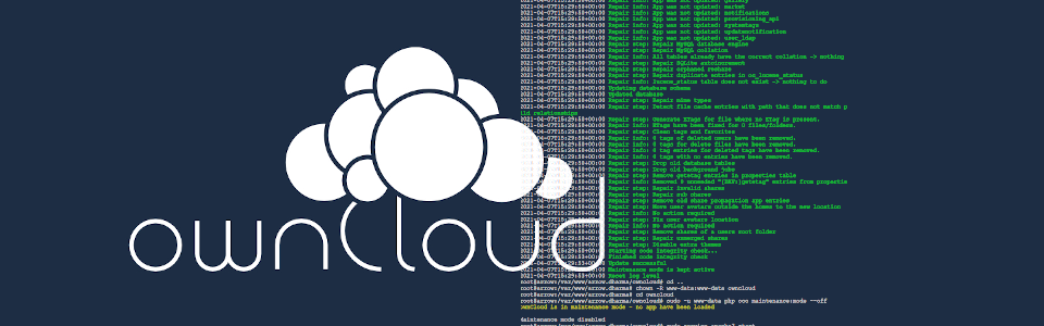 Owncloud update shell
